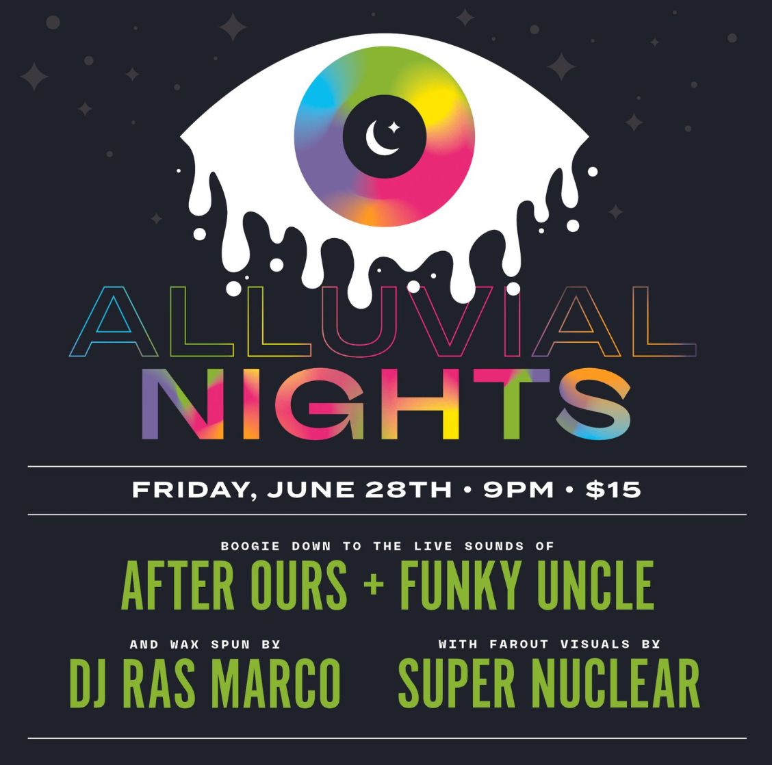 Alluvial Nights: Eli Kahn of After Ours, Funky Uncle, DJ Ras Marco & Super Nuclear