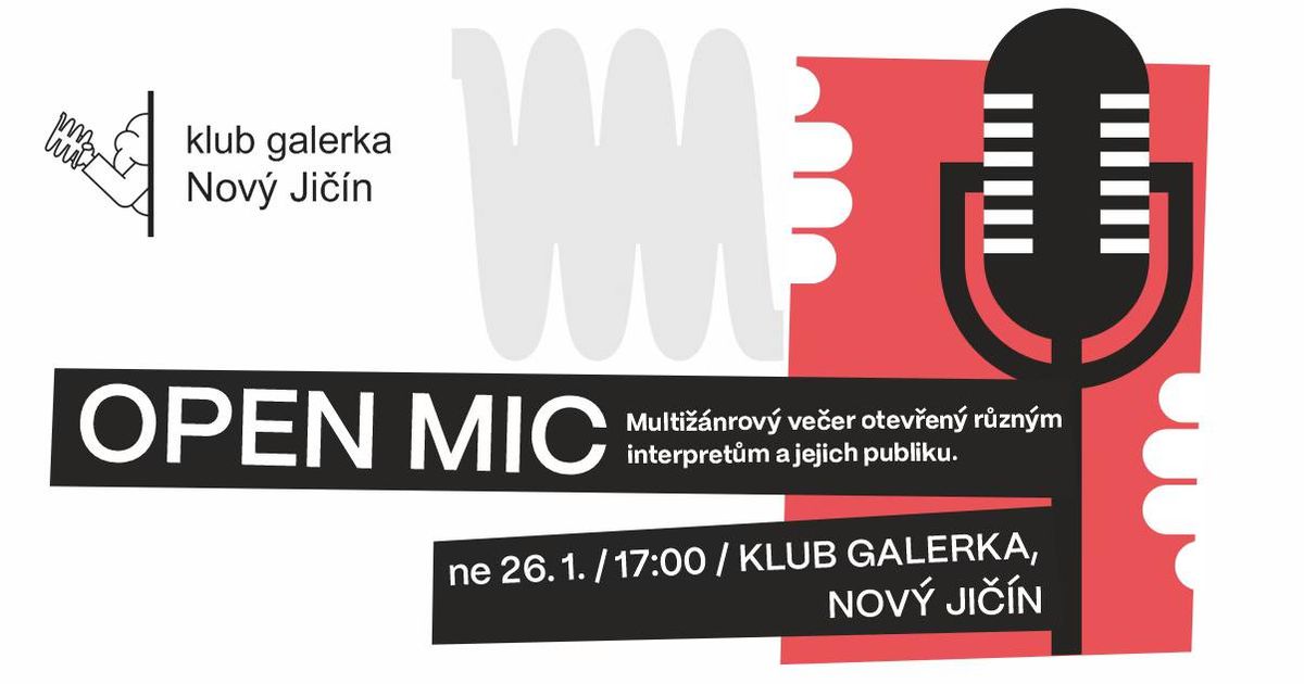 OPEN MIC - leden