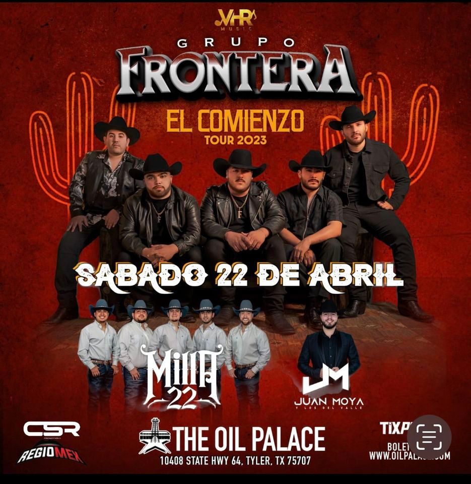 Grupo Frontera El Comienzo Tour 2023 Oil Palace Tyler 22 April 2023 5277