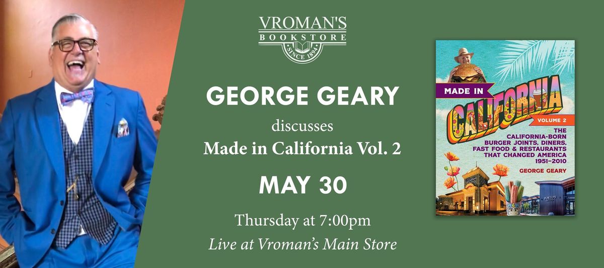 George Geary discusses Made in California VOL. 2