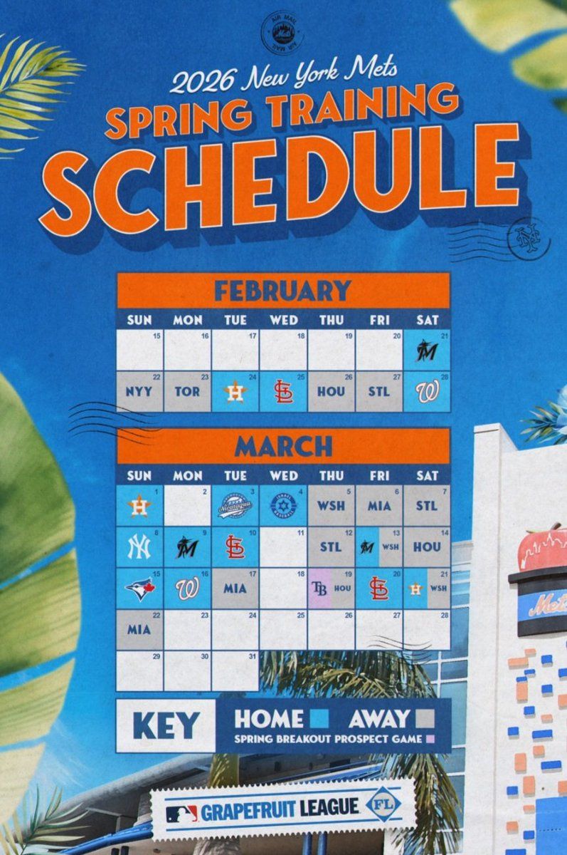 Spring Training: St. Louis Cardinals vs. New York Mets