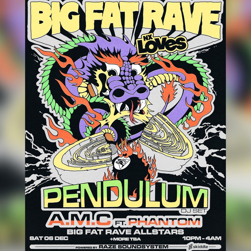 Big Fat Rave: Pendulum (DJ Set), A.M.C + more