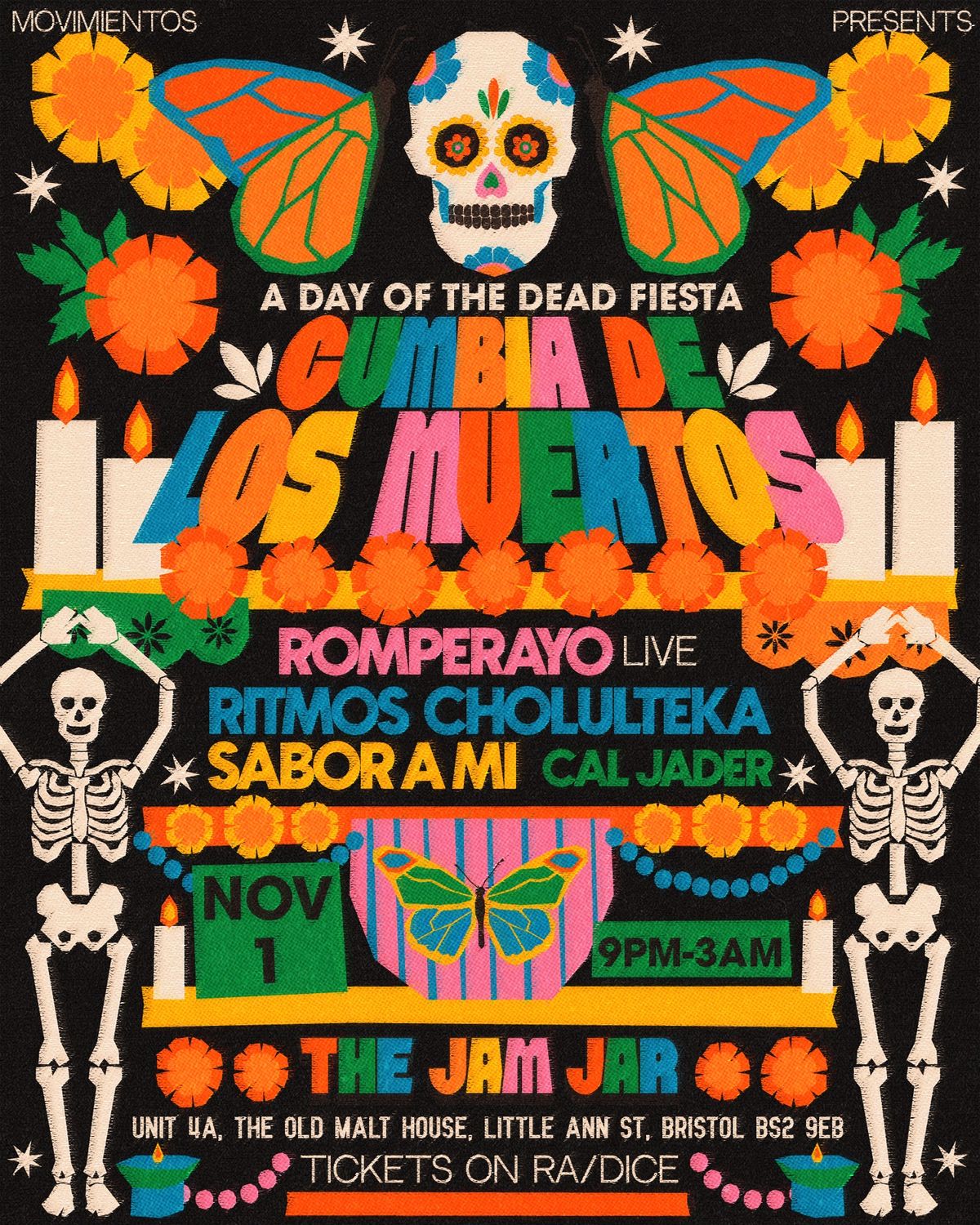 Cumbia de los Muertos: A Day of the Dead Fiesta 