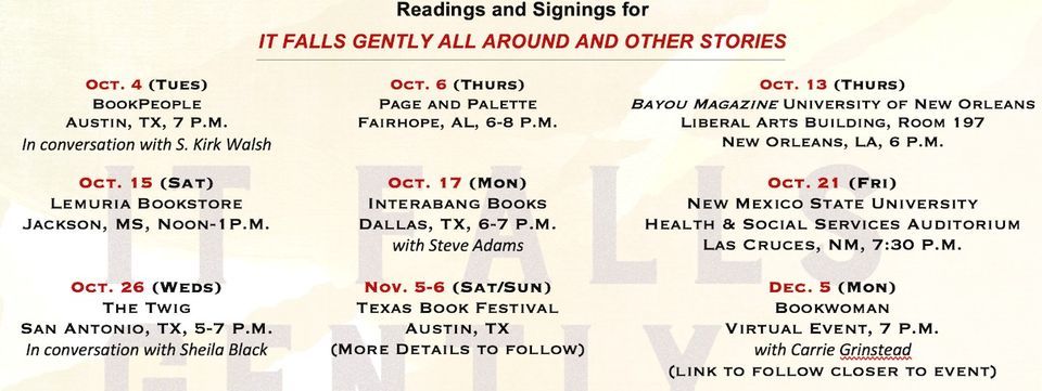 Dallas Reading and Signing