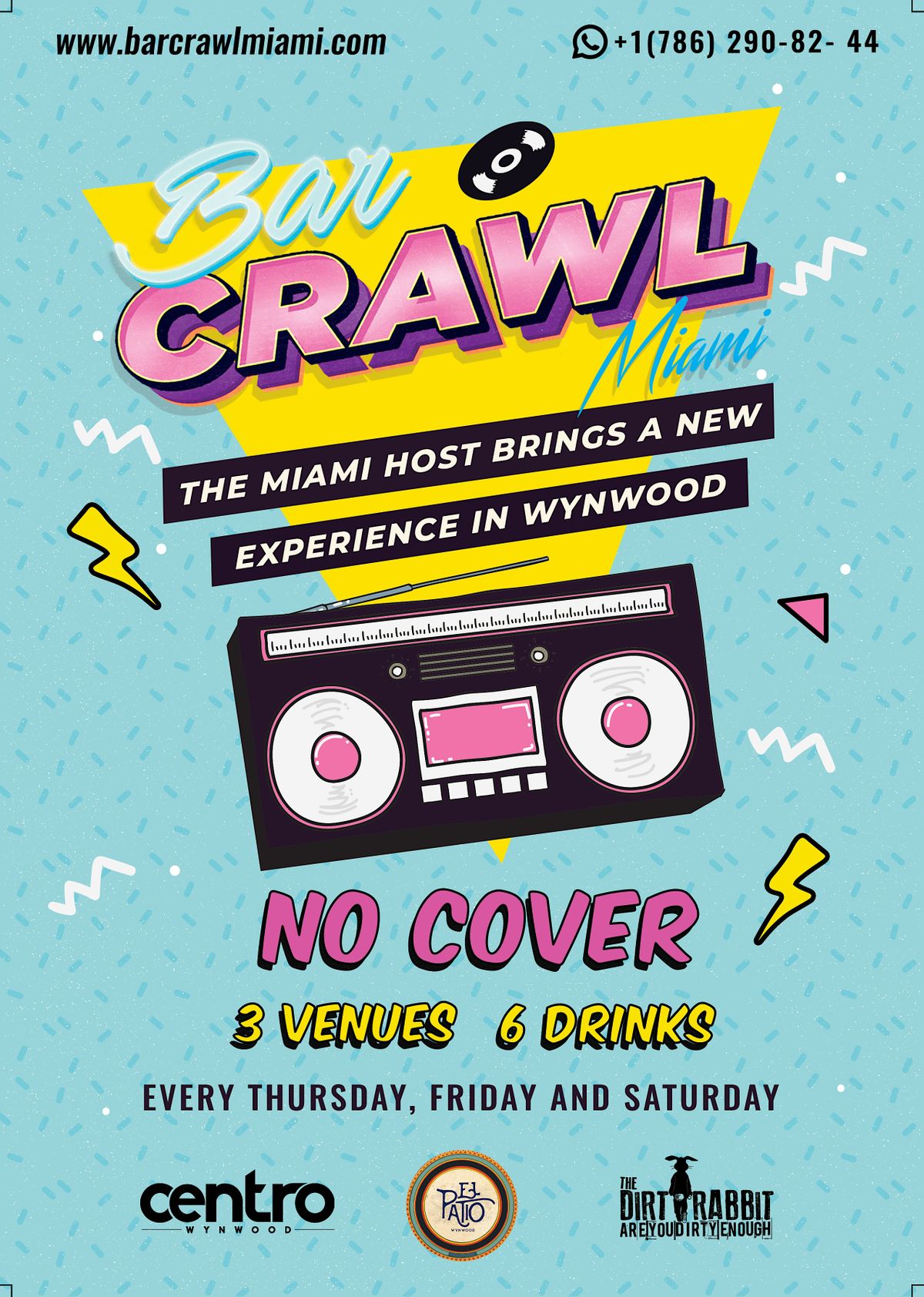 BAR CRAWL Miami