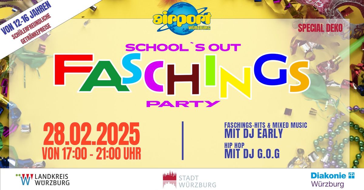 School`s Out Faschings Party