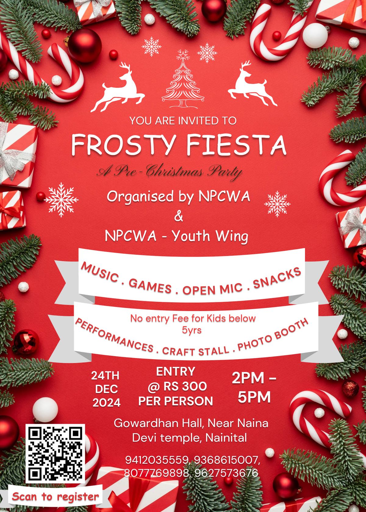 Frosty Fiesta - A Pre-Christmas Party