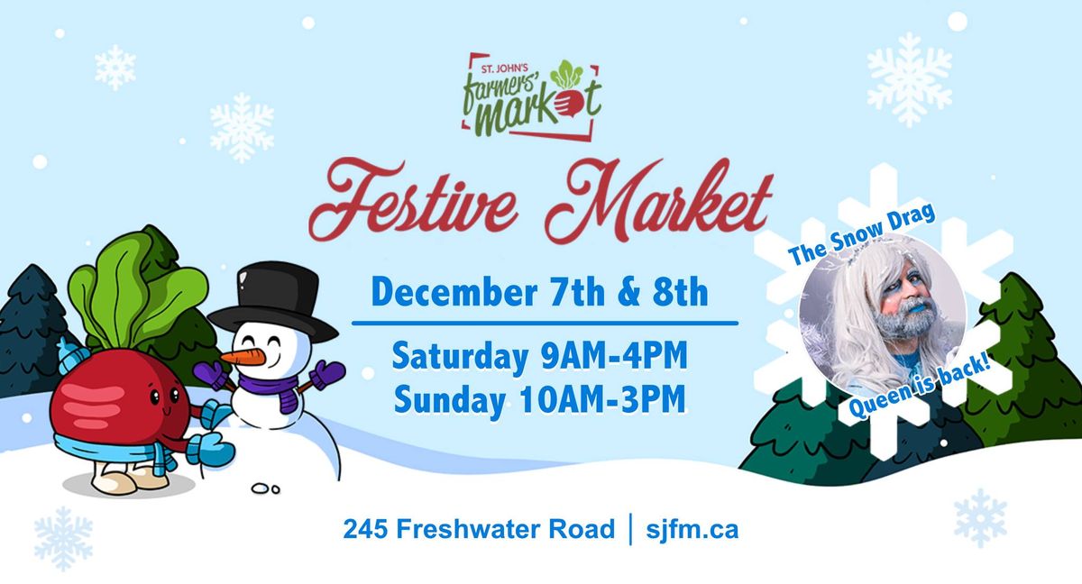 St. John's Farmers' Market Festive Market 2024!