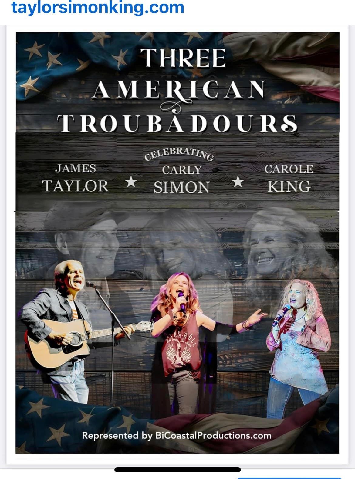 Three American Troubadours at Grand Theater - Wausau