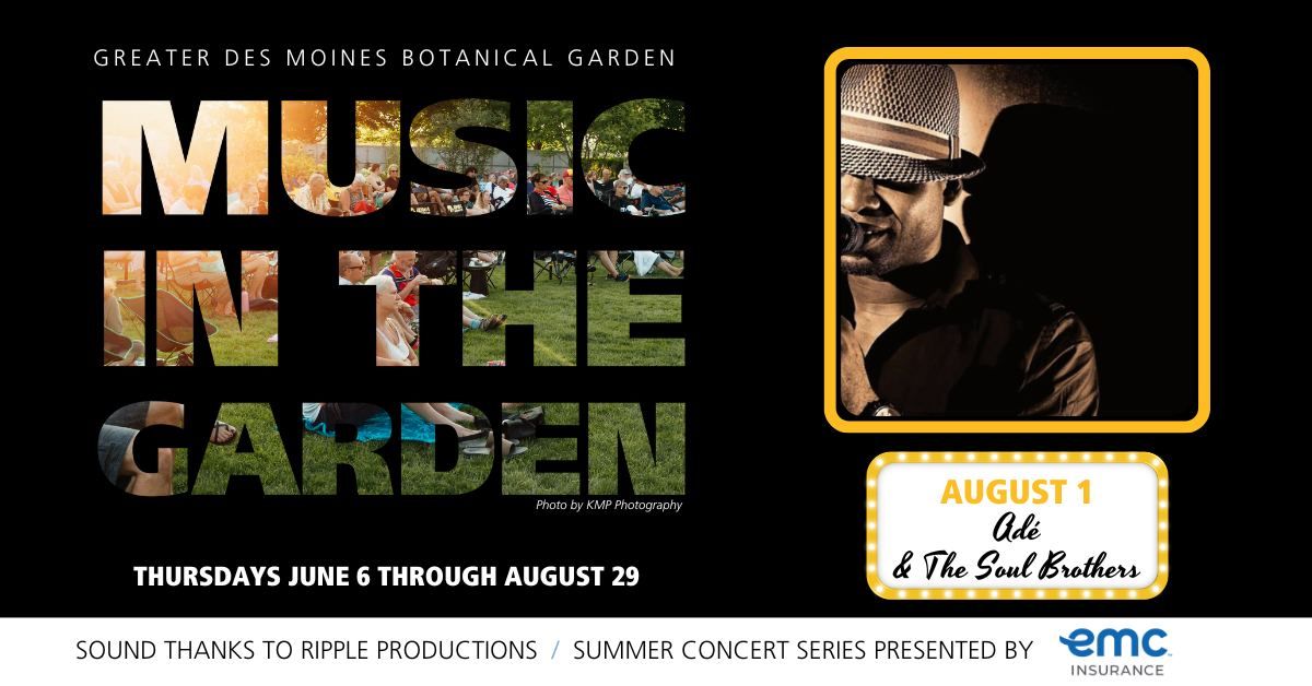 Music in the Garden: Ad\u00e9 & The Soul Brothers