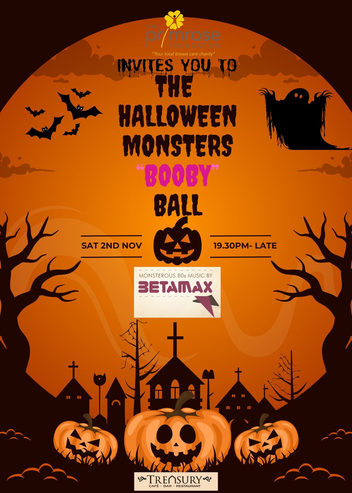 Halloween Monster Booby Ball 