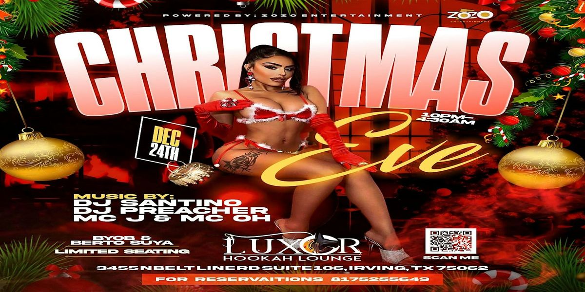 Christmas Eve at Luxor Hookah Lounge