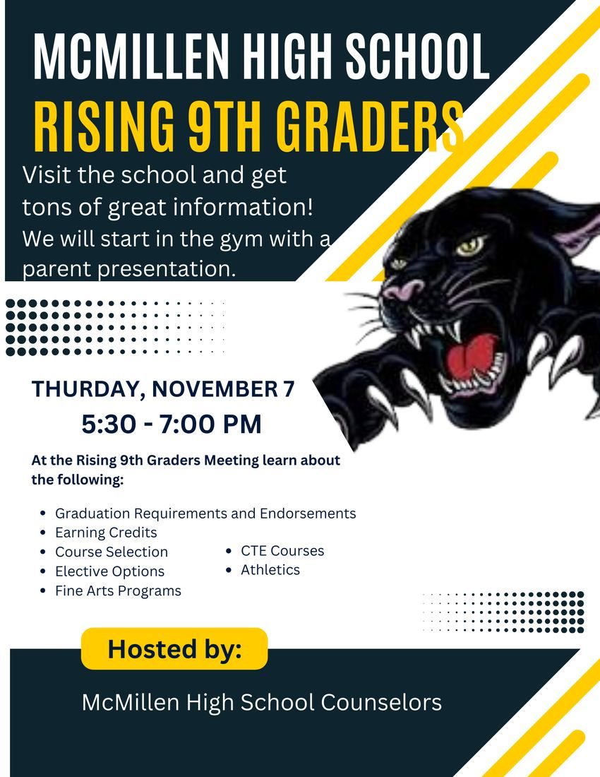 9th Graders Rising Meeting