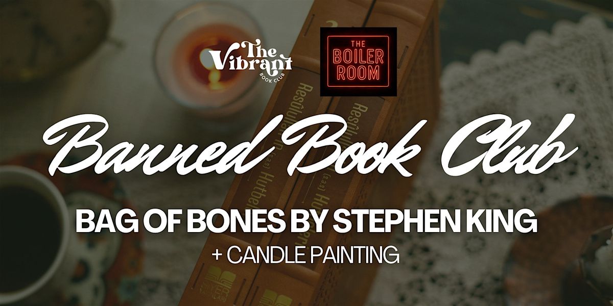 May Banned Book Club + Candle Painting