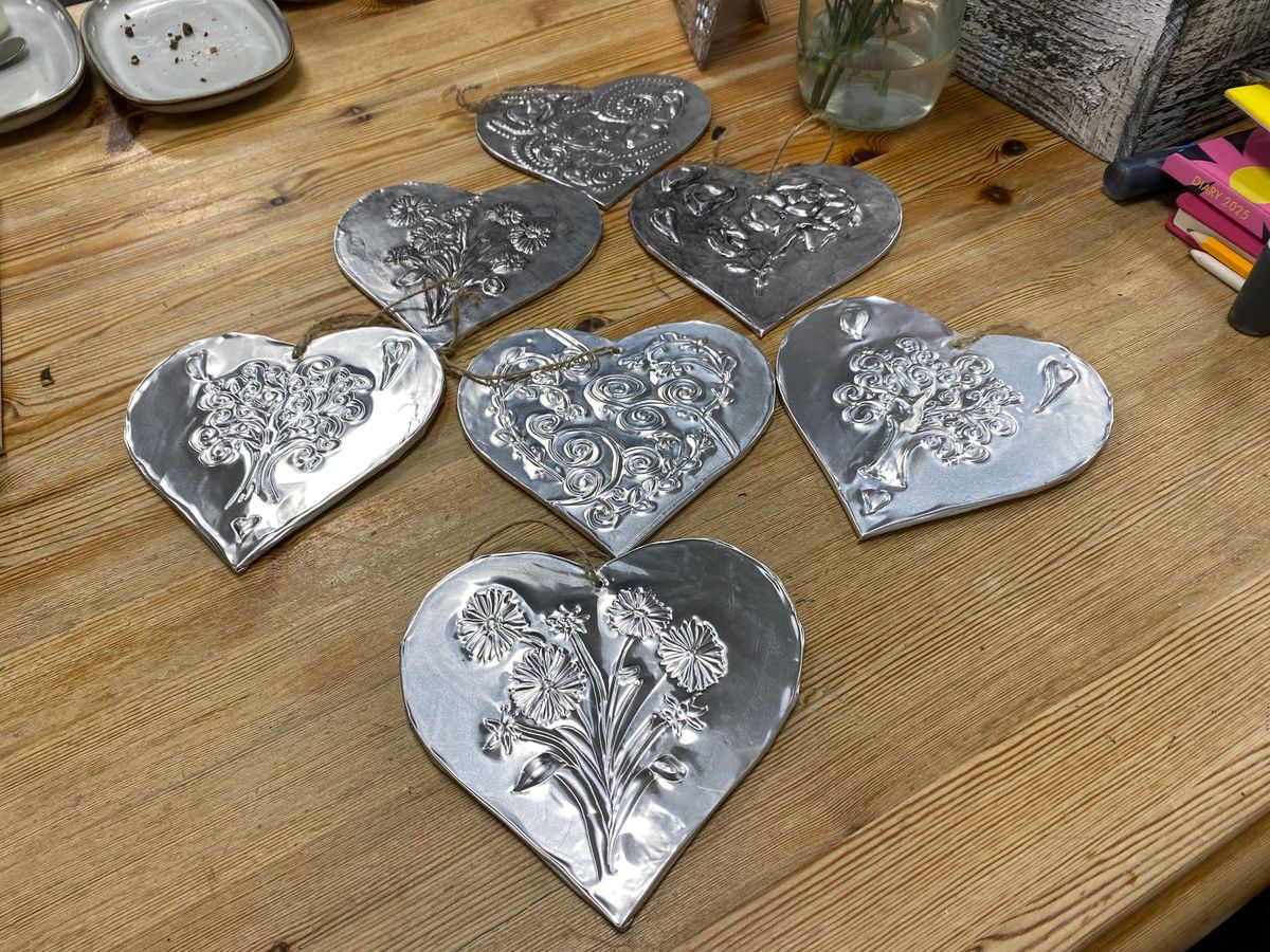 Heart Metal Embossing Workshop