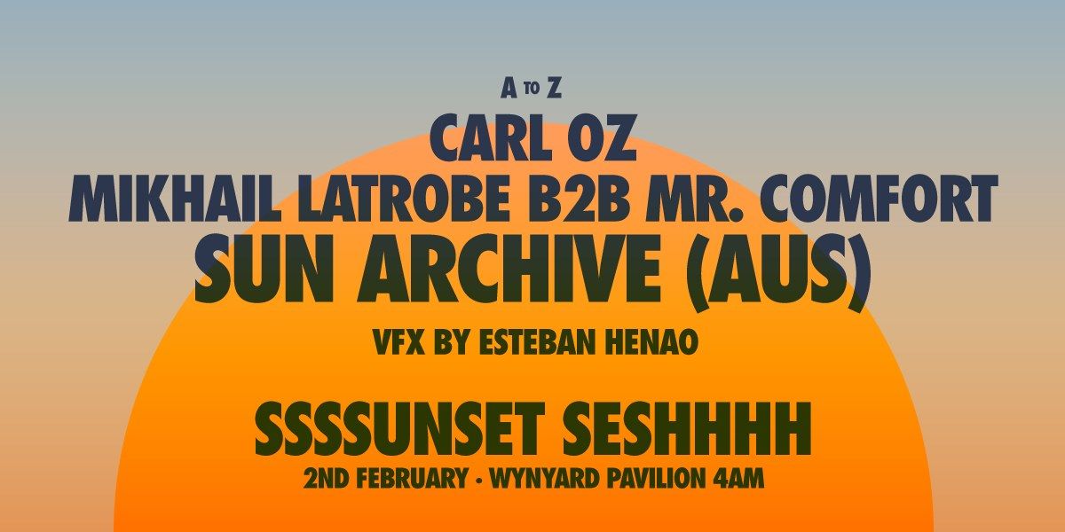 Sunday Sunset Seshhh at Wynyard Pavilion | 2 February