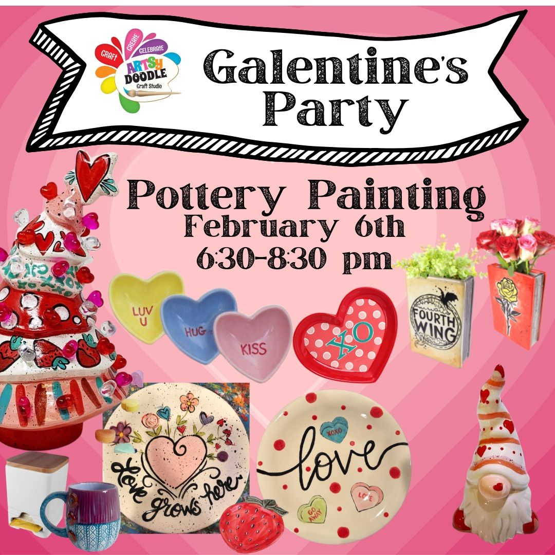 Ladies Night Out - Pottery Painting