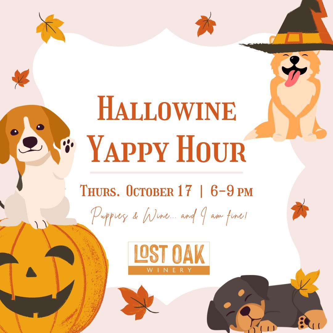 Halloween Yappy Hour