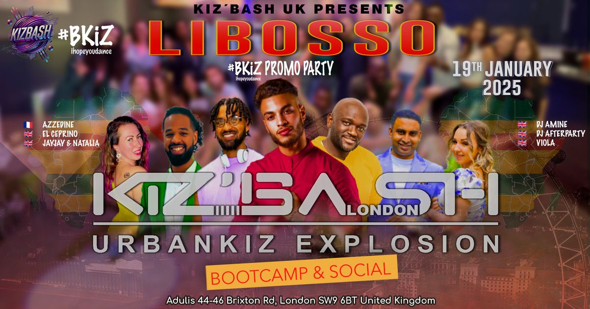 KIZ'BASH UK -  LIBOSSO - AZZEDINE BOOTCAMP - JAY JAY & NATALIA