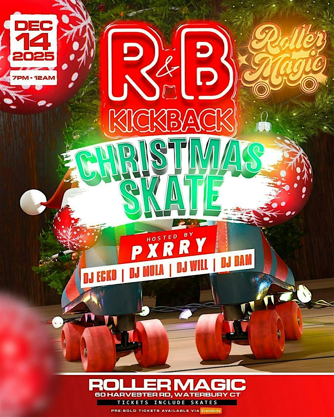 R&BKickback Christmas Skate