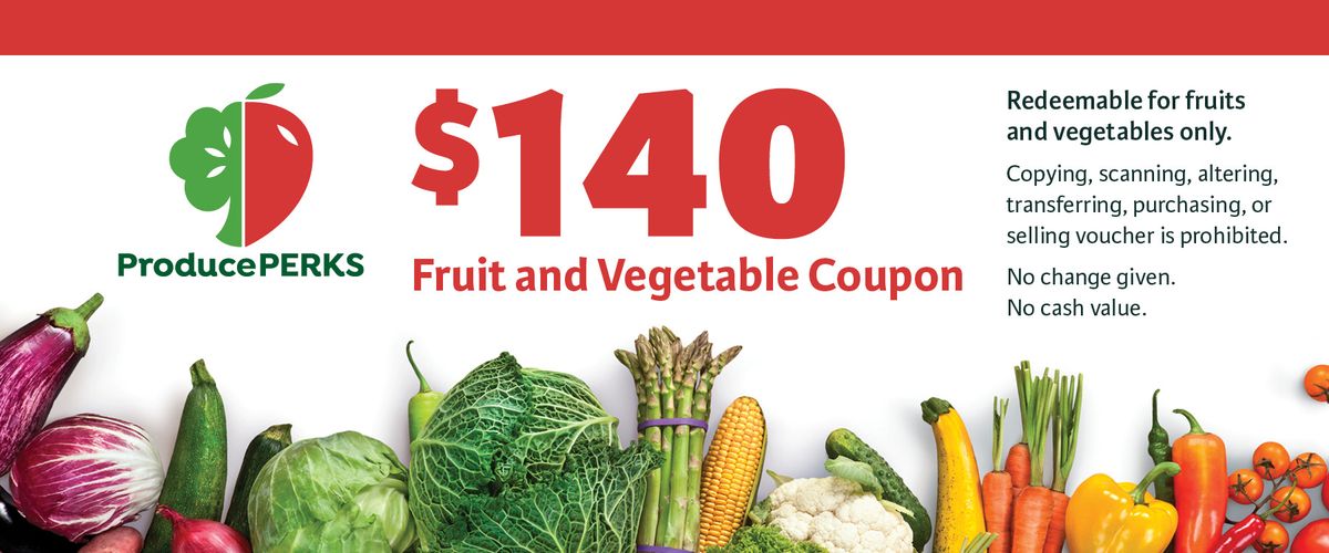 Fruit and Vegetable Coupon Distribution Day at Franklin Park Conservatory Farmers Market