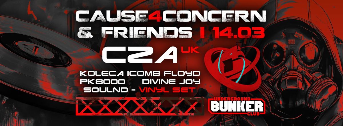 CAUSE4CONCERN & FRIENDS | DRUM AND BASS @ BUNKER CLUB 