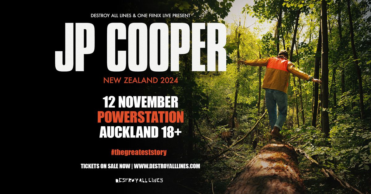 JP Cooper | Australian Tour 2024  | Auckland R18