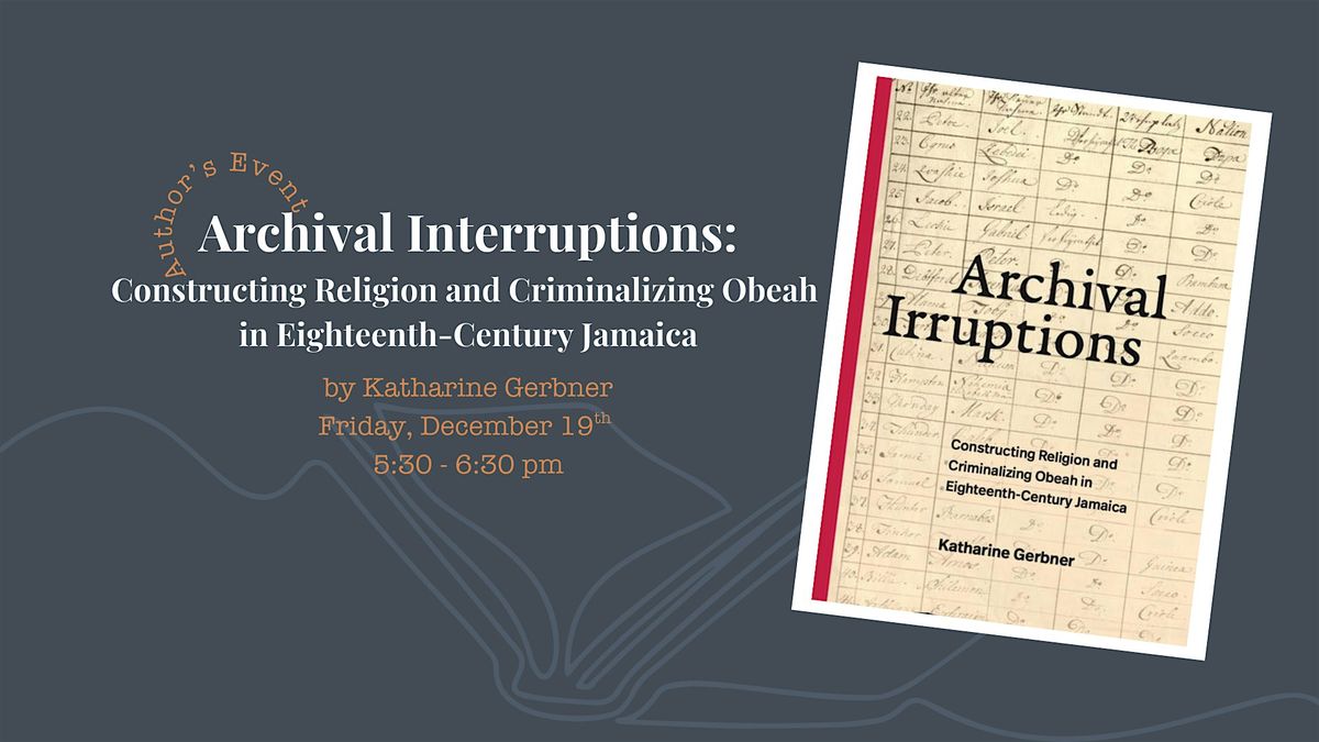 Author's Event: Katharine Gerbner