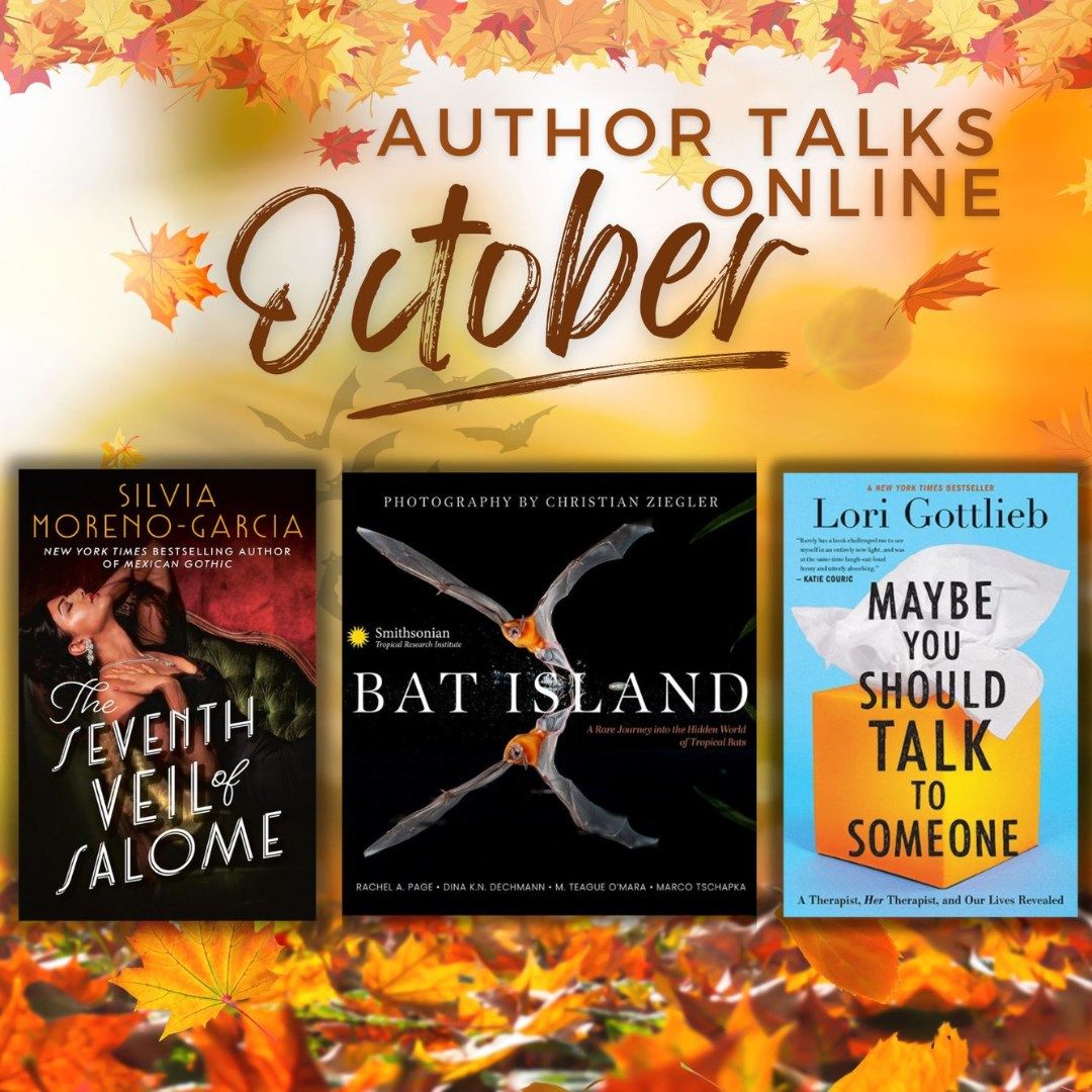 October Author Talks Online