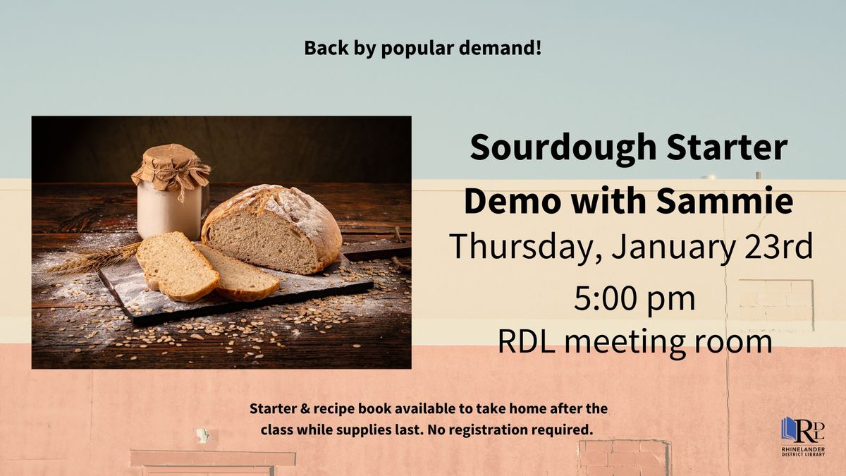 Sourdough Starter Demo with Sammie