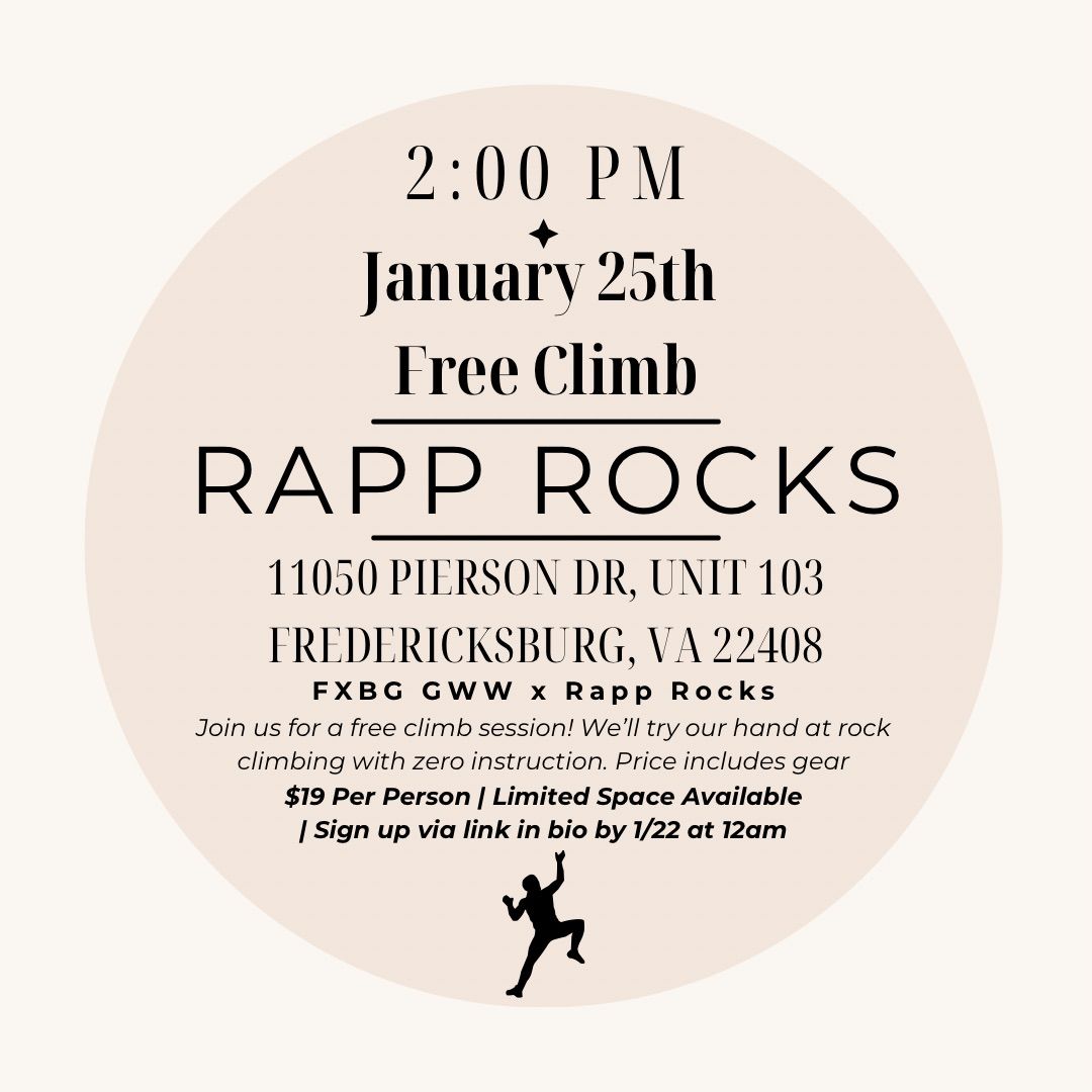 Rapp Rocks Free Climb