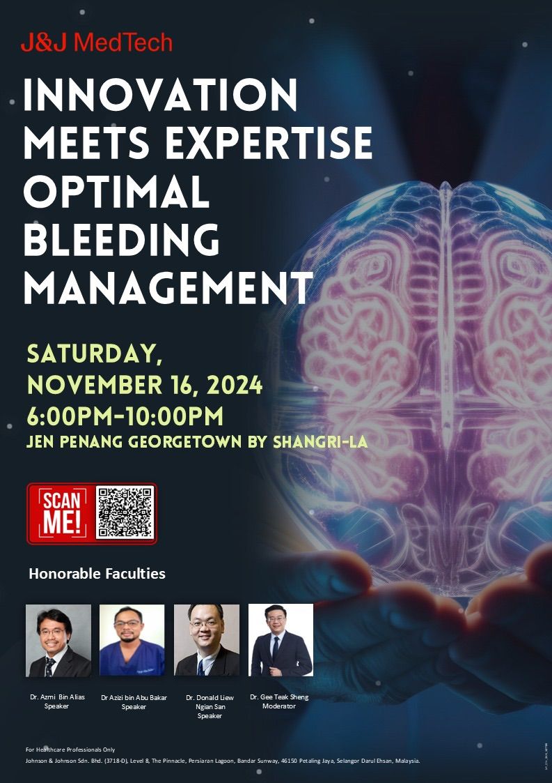 Optimal Bleeding Management: Innovation Meets Expertise 