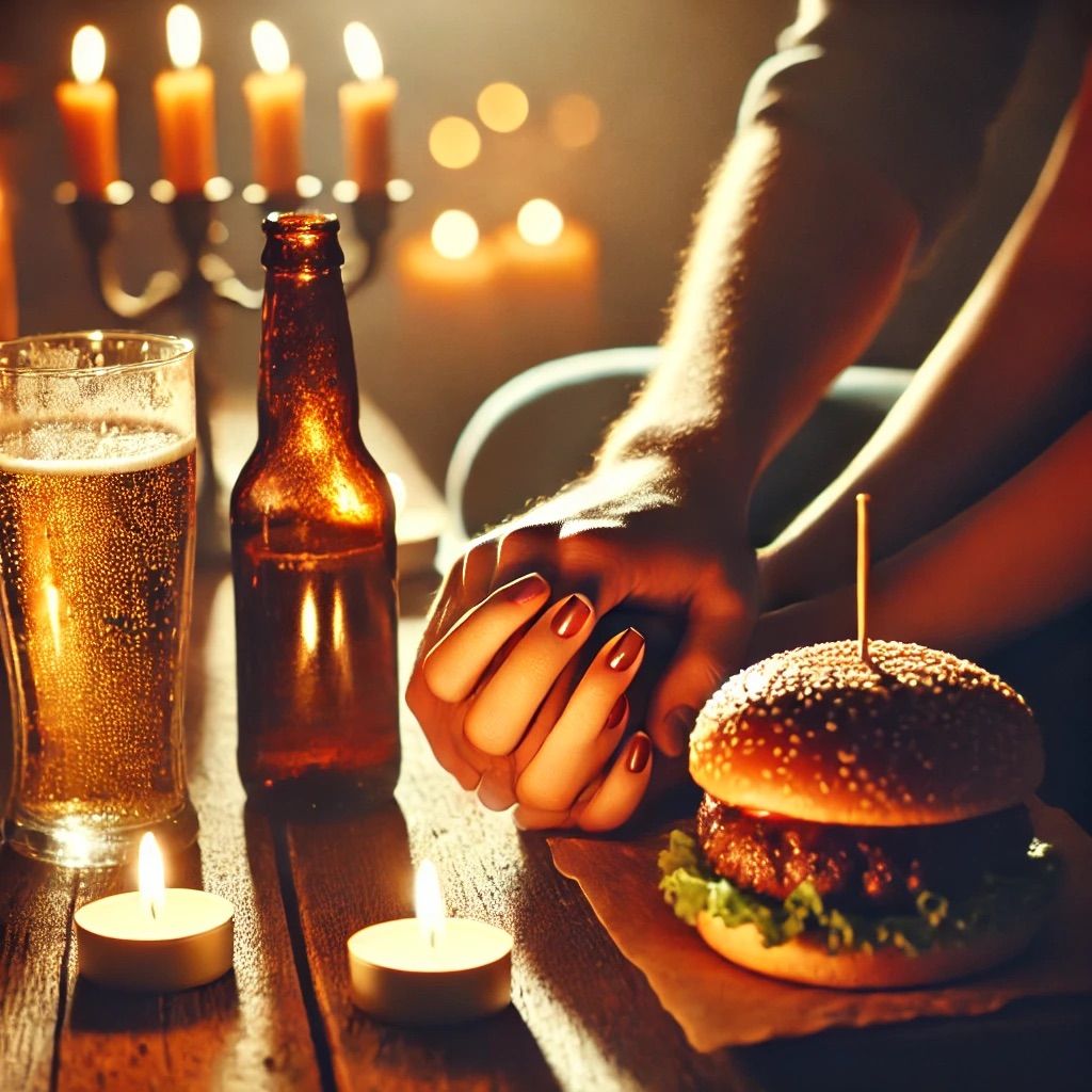 Burgers by Candlelight: A Valentine\u2019s Date Night at Whiskey City Grill