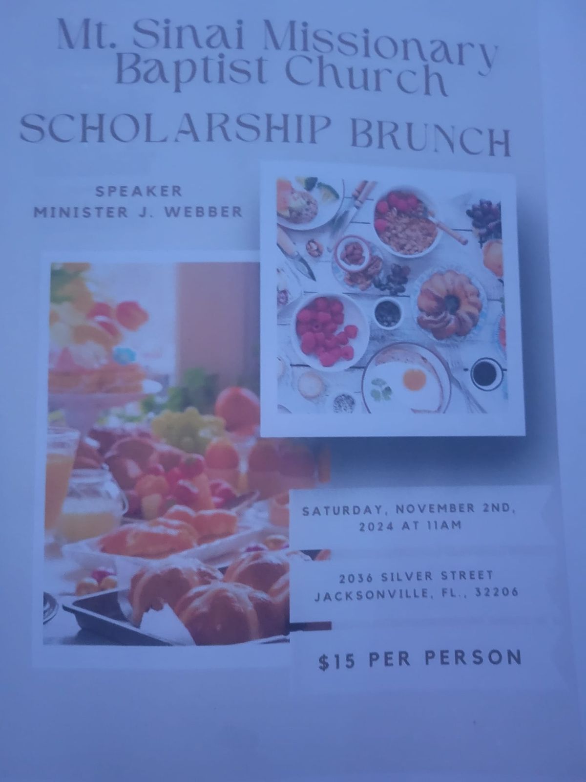 Come Fellowship Brunch