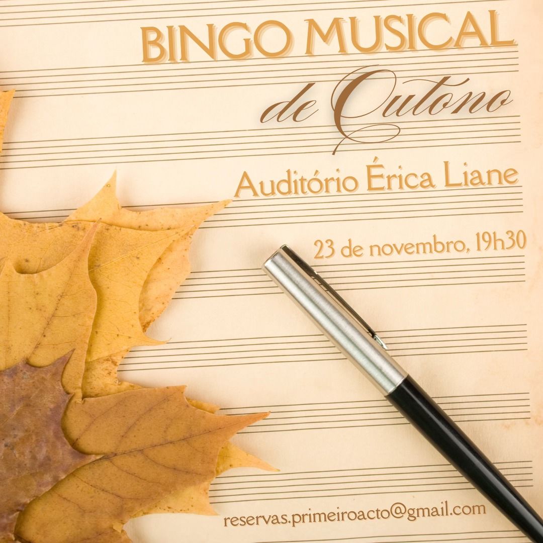 Bingo Musical de Outono