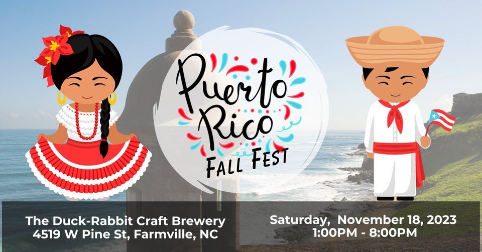 Puerto Rico Fall Fest 2023, 4515 W Pine St, Farmville, NC 27828-8526 ...