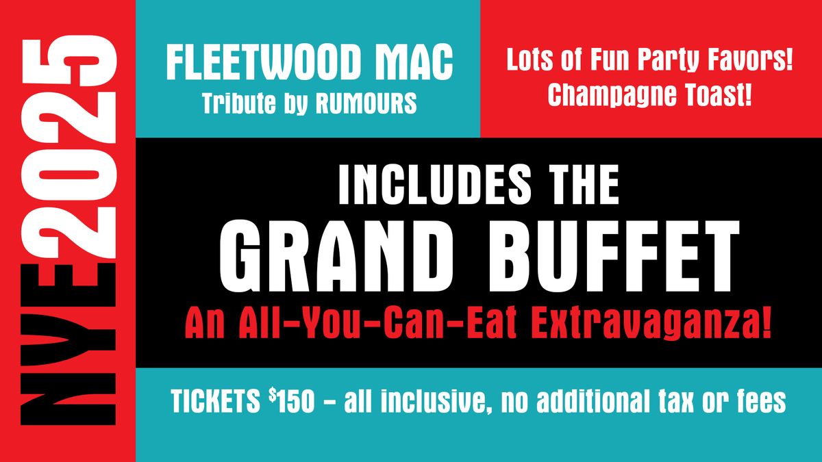 New Year's Eve! Fleetwood Mac Tribute by Rumours