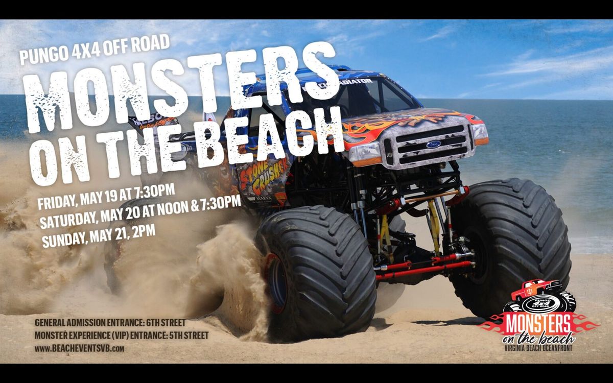 Monsters On The Beach - SUNDAY EXPERIENCE