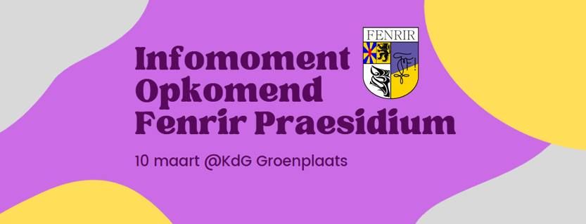 Infomoment Opkomend Praesidium