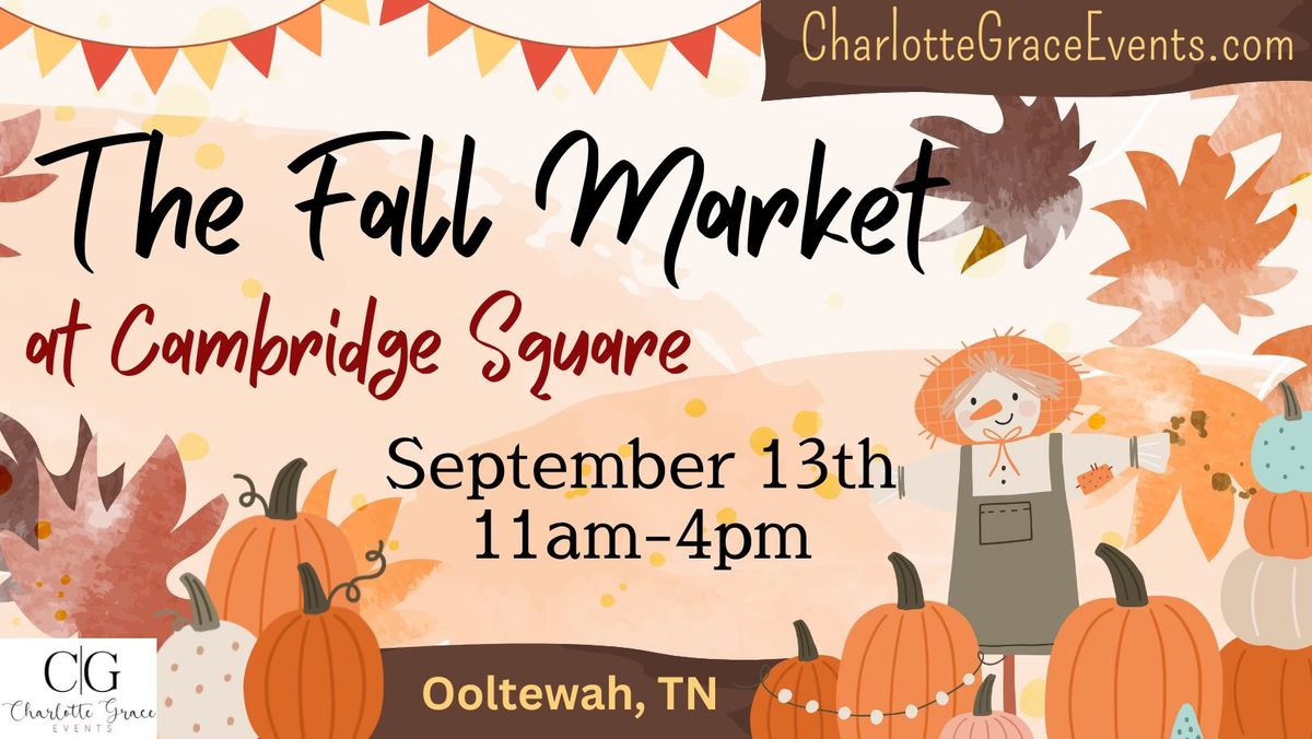 Fall Market at Cambridge Square