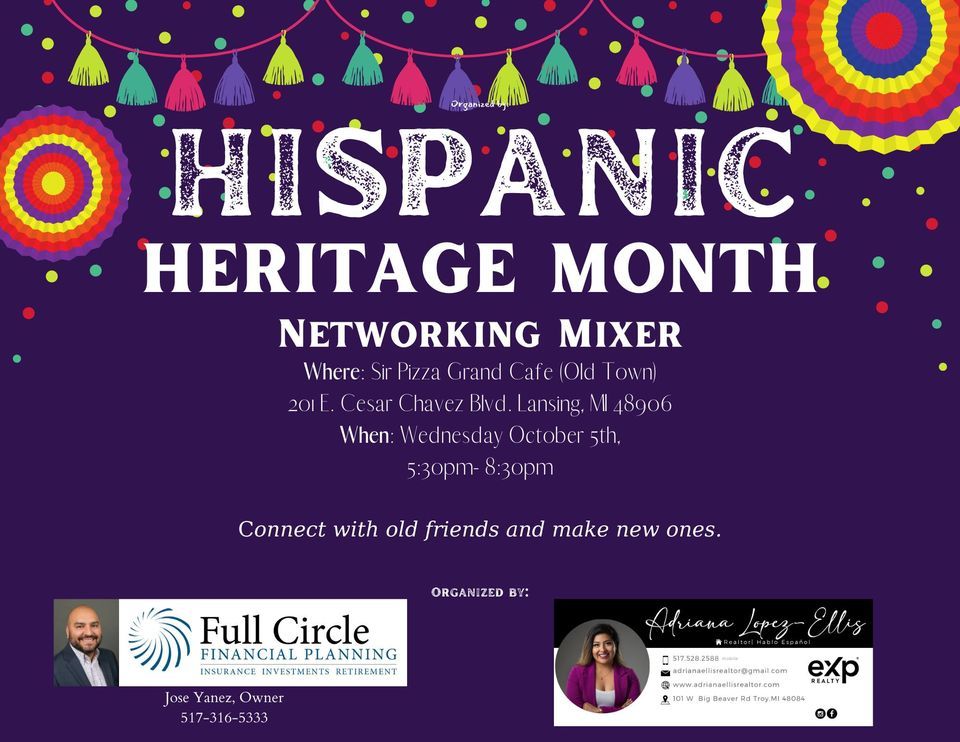 Hispanic Heritage Month Networking Mixer