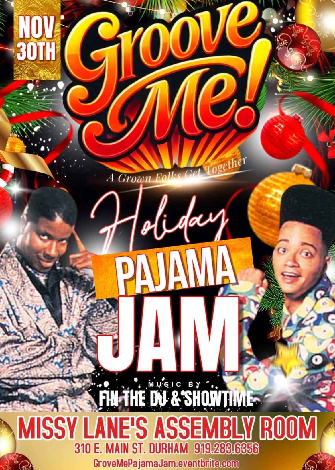 Groove Me - Holiday Pajama Jam 