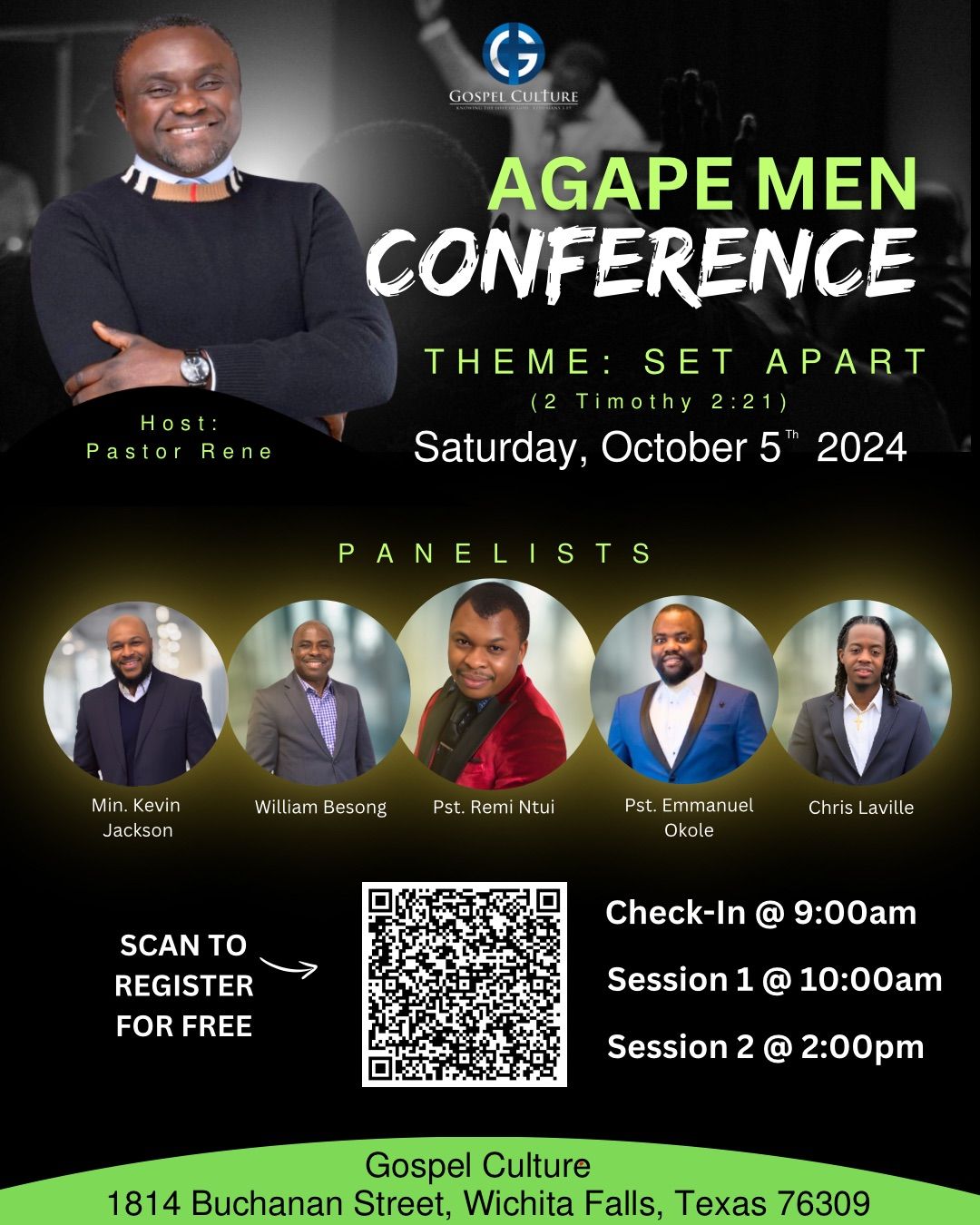 The Agape Men Conference 