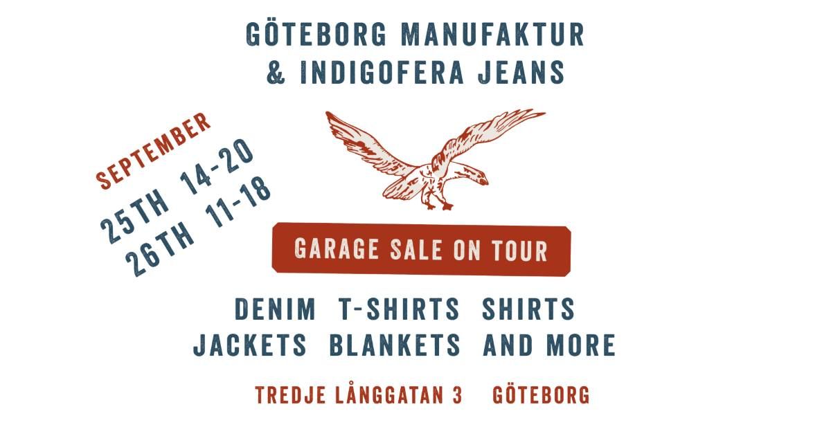 Garage sale on tour