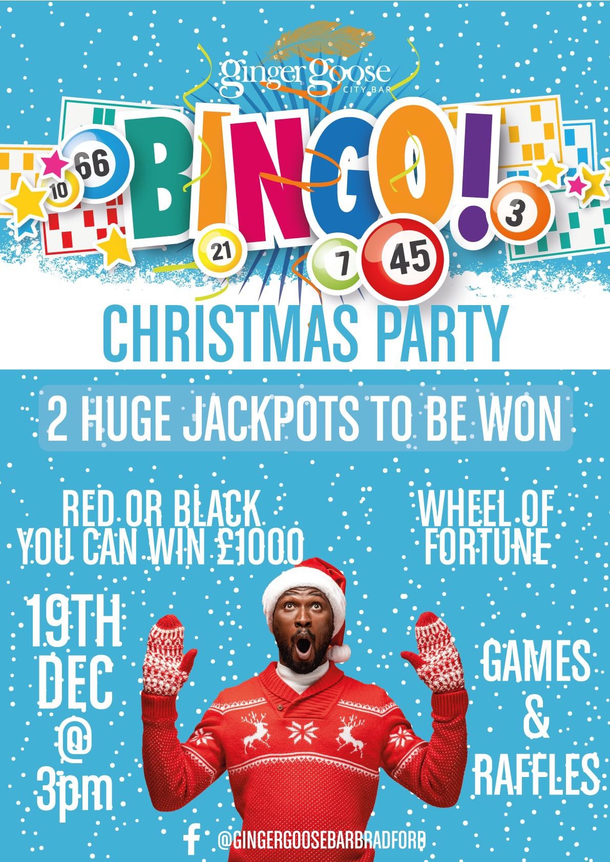 Ginger Goose presents: Christmas jumper Bingo ft. Frankie Heart \ud83e\uddd1\u200d\ud83c\udf84\ud83c\udf85