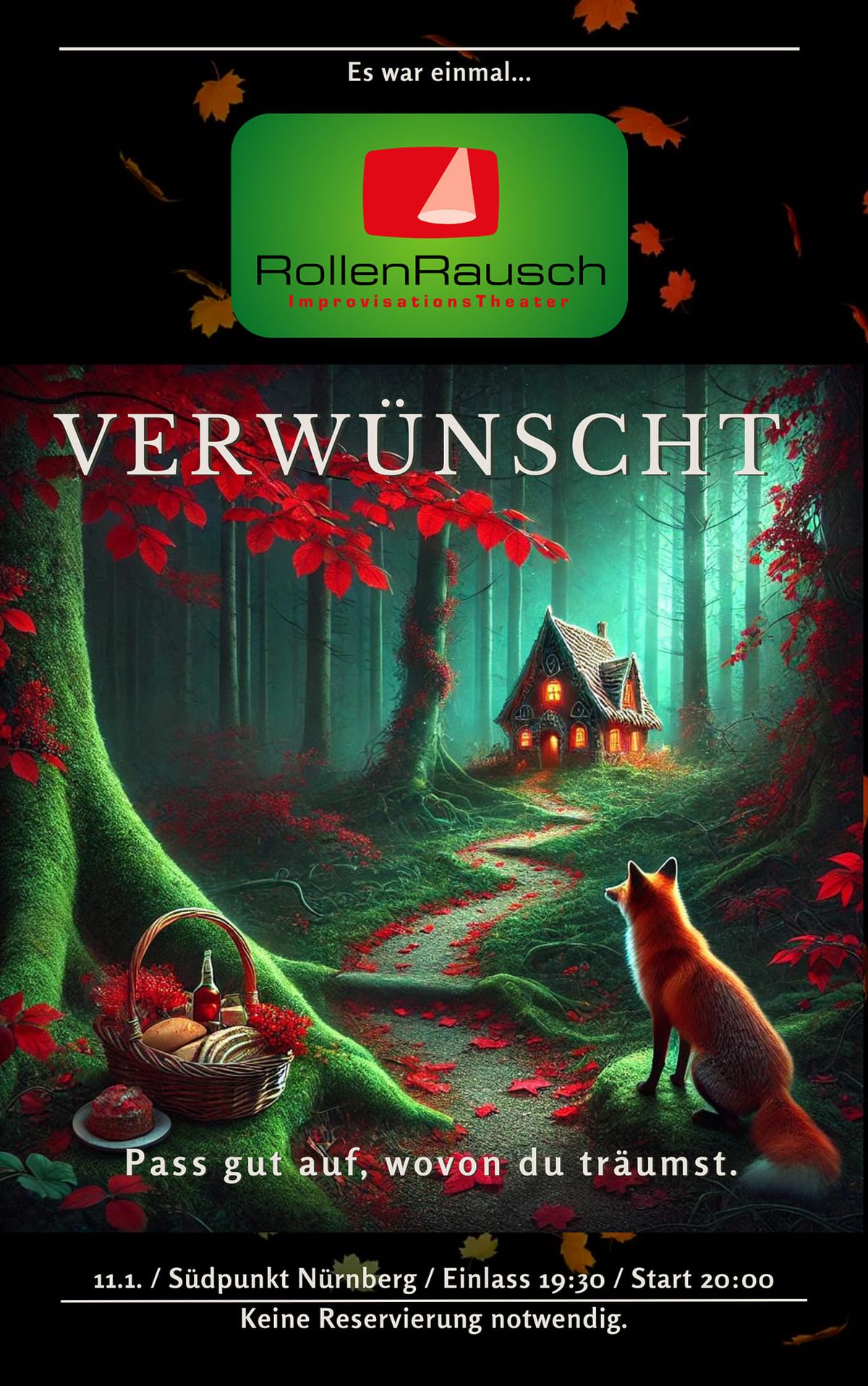 Das ist Impro. Das ist RollenRausch! - Verw\u00fcnscht