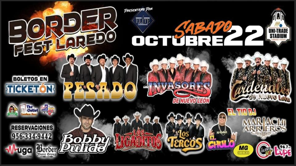 Border Fest Laredo 2022, Unitrade Stadium Laredo, 22 October 2022