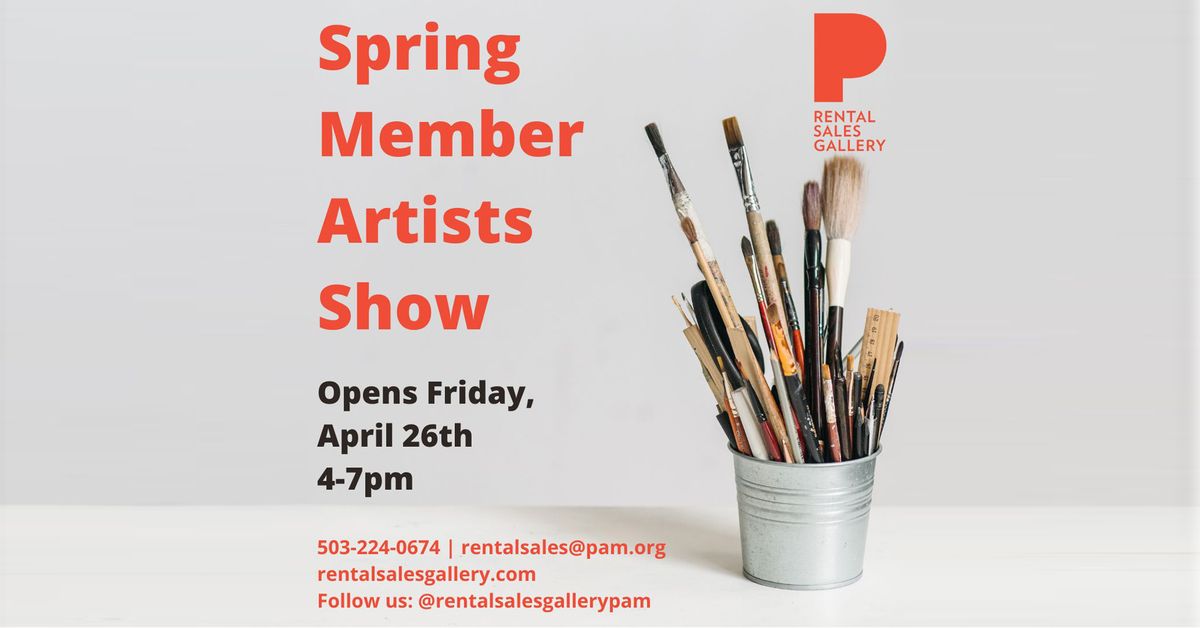 Opening Night | Spring Member Artists Show 2024