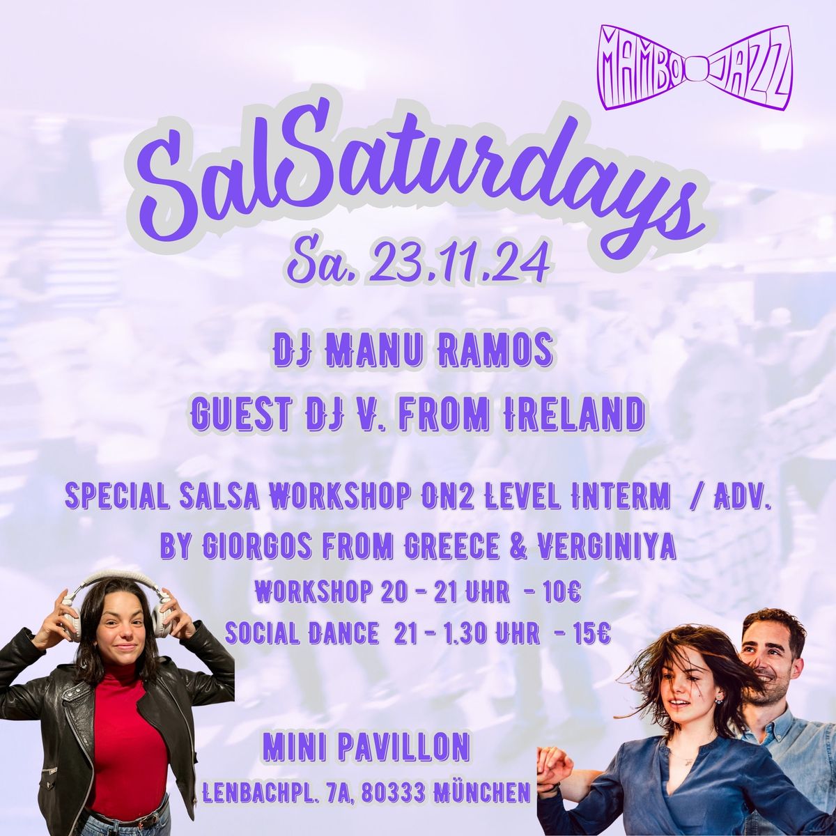 SalSaturday with Guest DJ 'V from Ireland \ud83c\uddee\ud83c\uddea