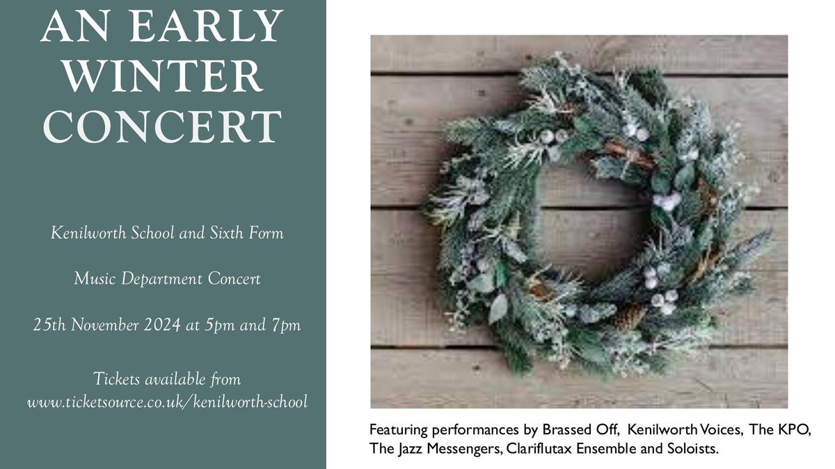 Early Winter Concert